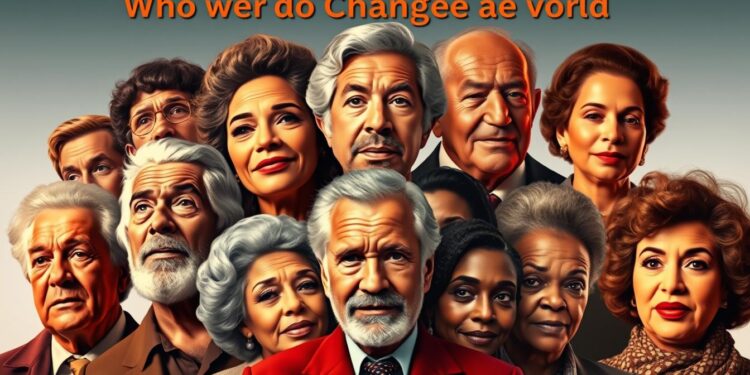 celebrities who changed the world