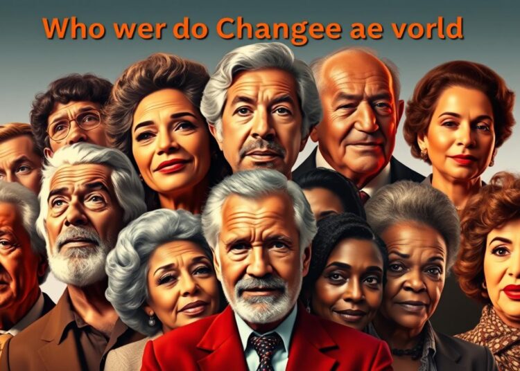 celebrities who changed the world