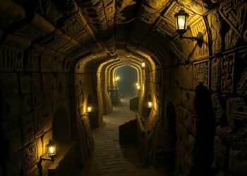 hidden tunnels and secret passages in history